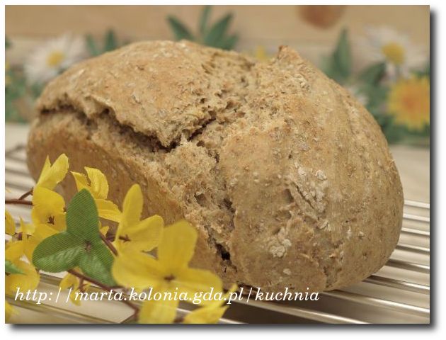 Chleb żytnio - pszenny na zakwasie
